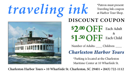 Receive a discount on both adult and child admission on daily tours of Charleston Harbor with this Charleston Harbor Tours coupon.