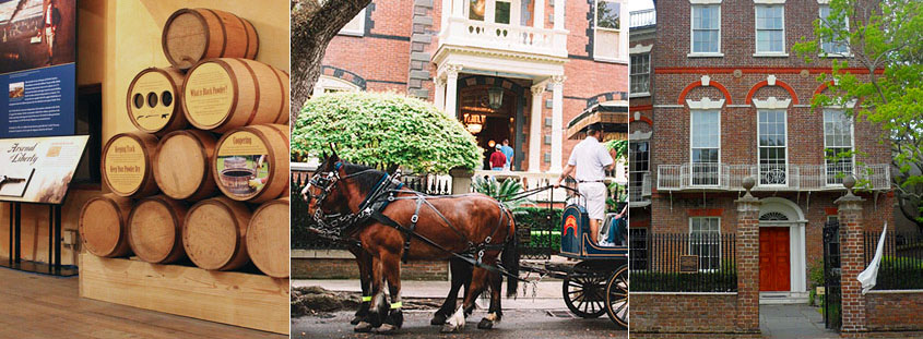 Book a carriage tour, Powder Magazine tour and Charleston house museum tour in one.