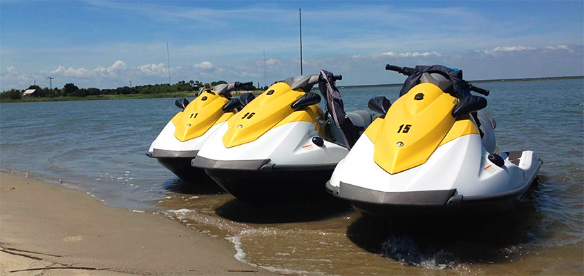 Charleston Waverunner Rental. Image courtesy of Tidal Wave Water Sports. All Rights Reserved.