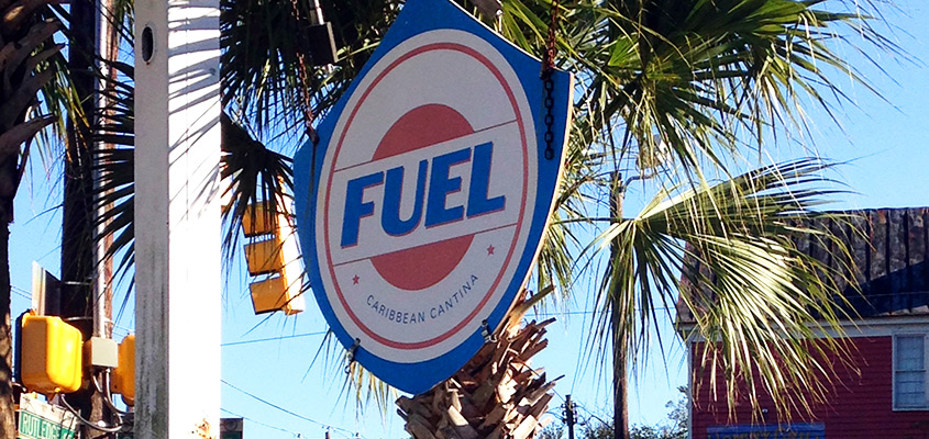 Fuel Cantina Sign Charleston SC. © 2017 Tonya Mulqueen