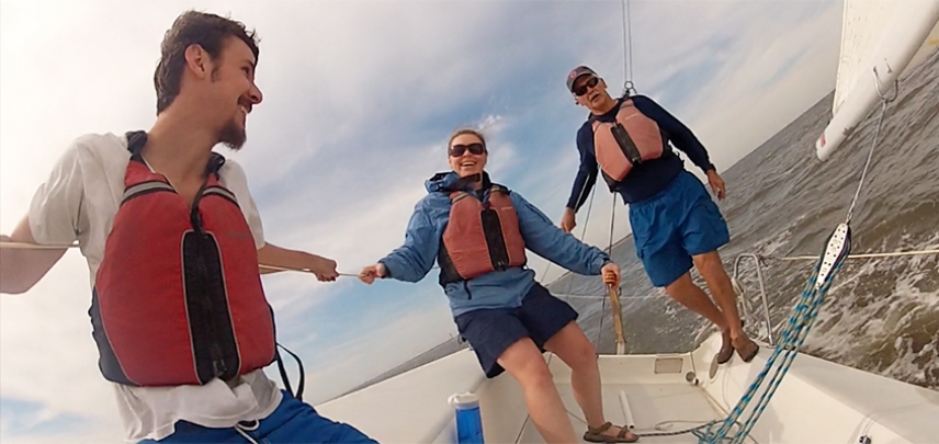 Sailing of Bald Head Island
